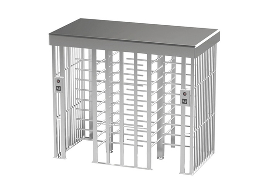 500mm Arm SUS304 40W Full Height Turnstile Gate Double Passage