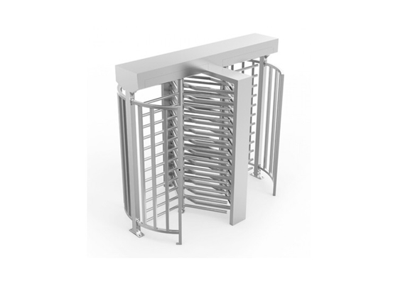 Full Height Bi Directional SS304 Pedestrian Turnstile Gate 0.2s