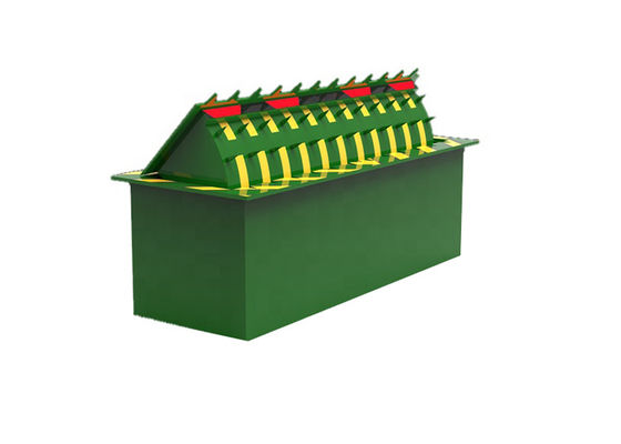 Steel 6m Length 3.7KW 80T Loading Hydraulic Road Blocker for High Security Traffic Control