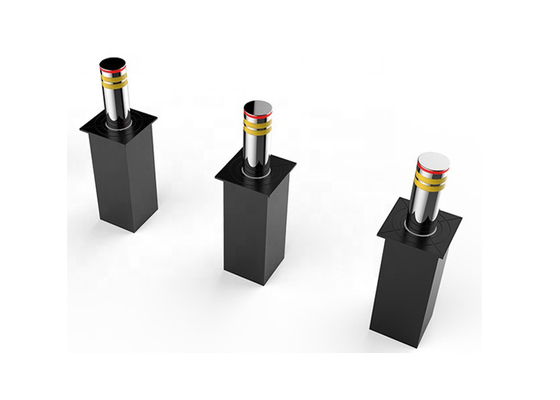 Retractable 3.7KW K12 Crash Automatic Rising Bollards SS304