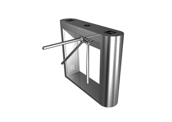 1.2mm SS304 Low Noise Operation 35persons/min Access Control Tripod Turnstile Gate