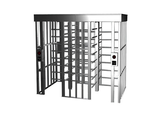 SS304 Full Height Turnstile with 0.2S Response Time and 24V Control Voltage for Secure Access Control
