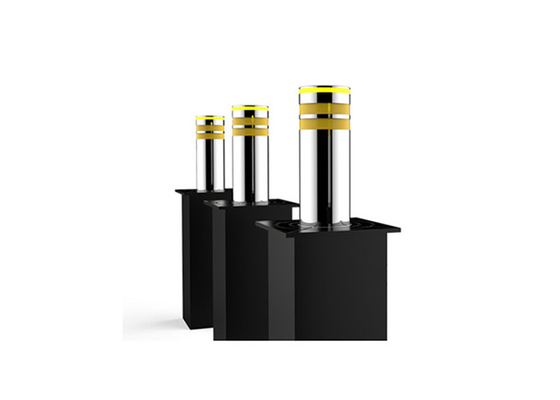 QPQ Rail 600mm height SS304 Retractable Rising Bollards