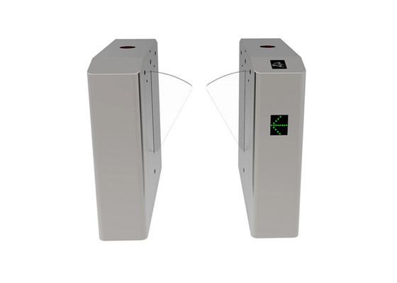 Access Control RS485 3s Retractable Baffle Gate System 600mm Width