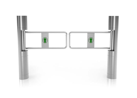 Stainless Steel 168mm Column Swing Barrier Gate with 500mm Arm and 3s Reset Time