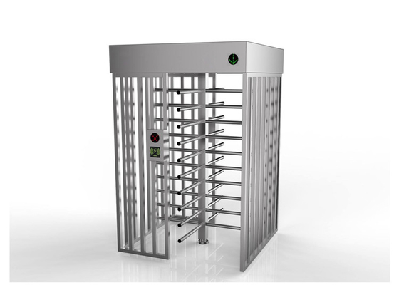 Single Channel RFID Full Height Turnstile 220V Access Control