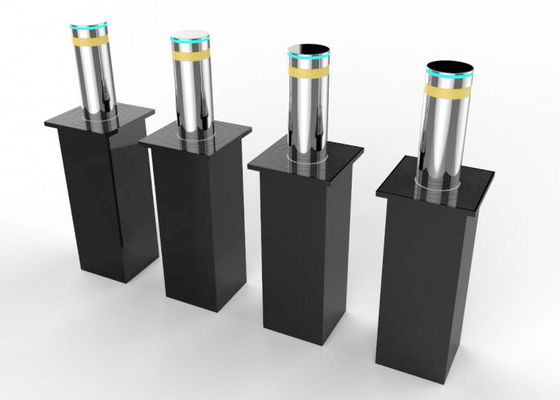 SS304 8k Mirror Surface Hydraulic Rising Bollard with 80 Tons Bearing Capacity