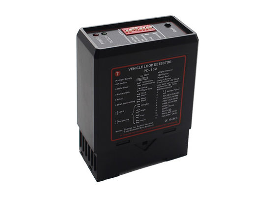 Parking Barrier Gate Security Single Channel Loop Detector with 100ms Reaction Time 240V/5A Output Relays and Adjustable Sensitivity