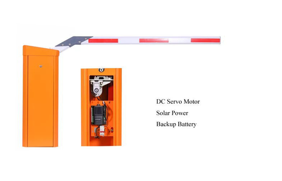IP54 Servo Motor Automatic Barrier Gate Solar Power 150W