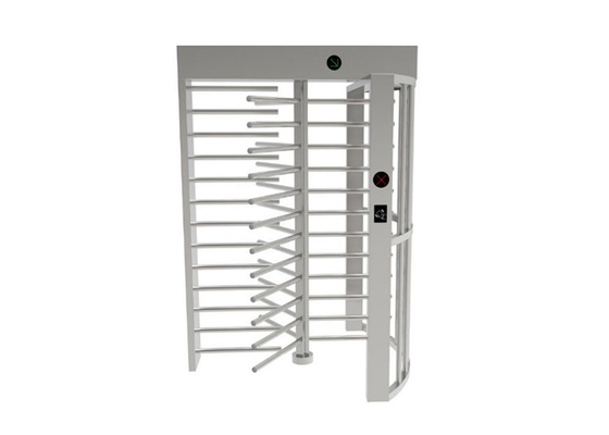 Arm 600mm Full Height Turnstile 40W Single Door QR Scanner 10mA