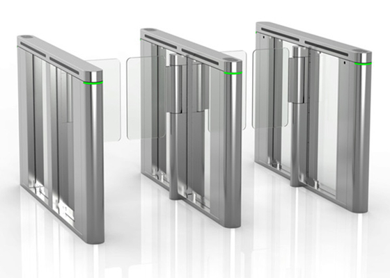 0.2s 100W Access Control Barrier Gate Rfid Card Pedestrian Turnstile Gate