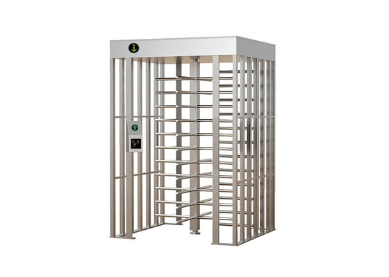 Single Lane RS485 Full Height Turnstile with 2CBM Package Volume and IP54 Waterproof Security Pedestrian Gate