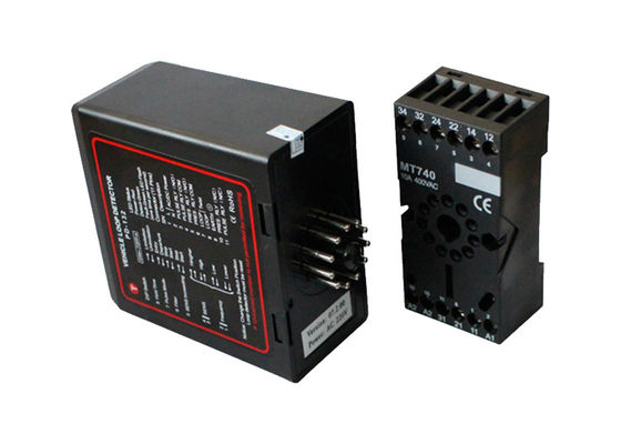 PD132 230VAC Inductive Vehicle Loop Detector with 100ms Reaction Time 4.5VA Power Consumption Single Channel for Traffic Control