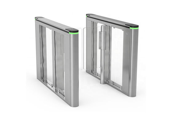 40 Person/Minute SS304 Acrylic Swing Turnstile Gate with Brushless DC Motor for High-Speed Access Control