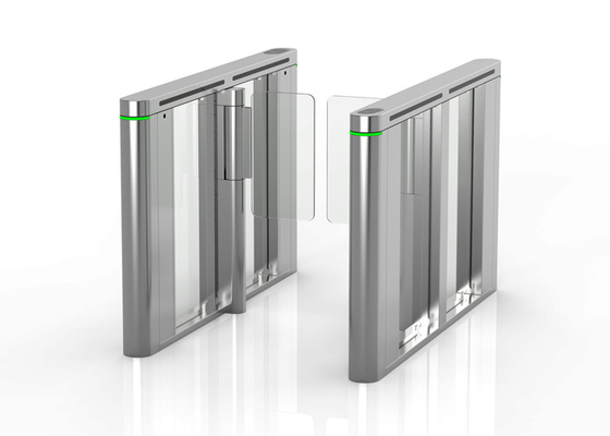 Anti Shock 40W DC Swing Barrier Turnstiles Lossless Mechanism
