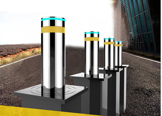 SS304 300W Hydraulic Road Blocker Anti Terrorist Retractable