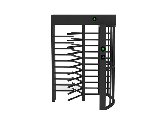 SS316 Full Height Turnstile Pedestrian Revolving 600mm Channel Mild Steel