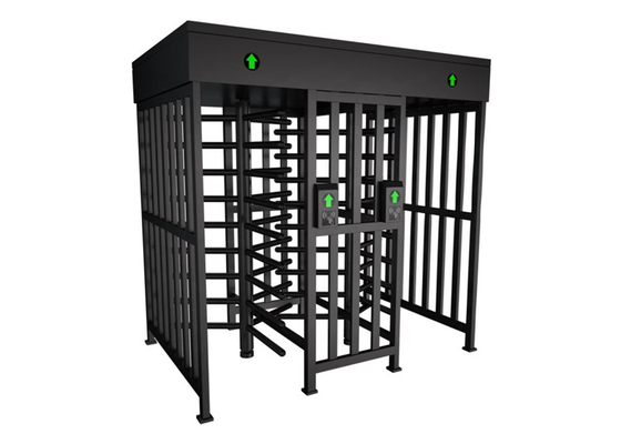 IP55 Steel Full Height Turnstile Mechanism Drive Sense Positioning
