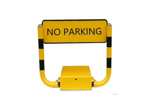Remote Control 3.0mm Thickness Steel Parking Space Blocker With Hermetic Design