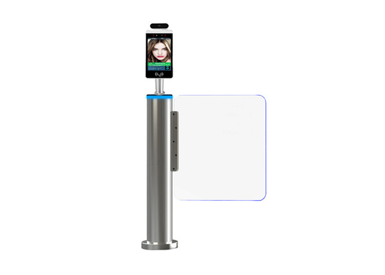 IP54 Self Closing Cylindrical Swing Barrier Gate For Building