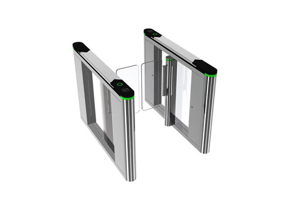Speed Adjustable Anti Pinch Anti Collision Swing Arm Barrier With BLDC / Servo Motor