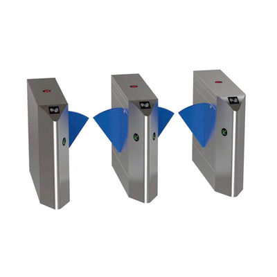 600mm Lane Speed Gate with DC 24V Motor and 30 Person/Minute Flow Rate ...