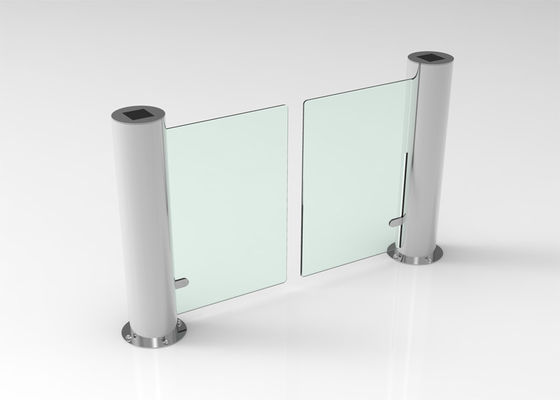 Interception Gate 200W TCP/IP Anti Collision Swing Barrier Gate with Integrated Channel ...