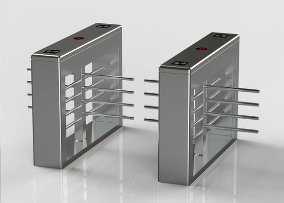Integrated Security Half Height Turnstile U Shape Wing Access Control ...