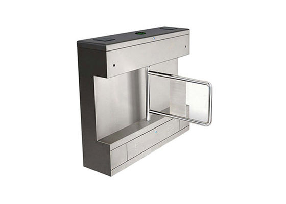 QR Code 10mA SS304 Security Swing Barrier Gate For Lobby Access Control